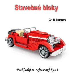 Stavebné bloky - Veterán 318ks typ B 