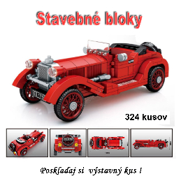 Stavebné bloky - Veterán 324ks typ C 