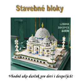 Stavebné bloky - 3D India Taj Mahal 3843ks