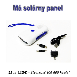 Svietidlo s rádiom - dobíjané solárnym panelom_product