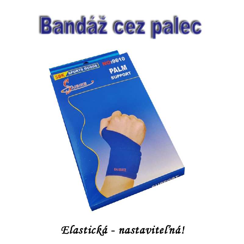 Spevňujúce bandáže na zápästia - 1 pár