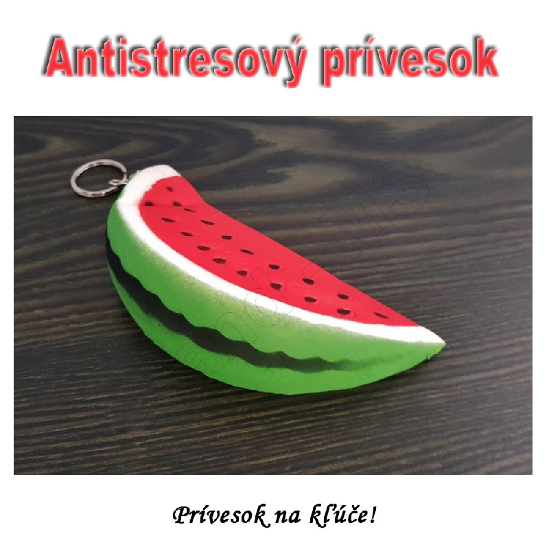 Antistresový prívesok - stláčacia dyňa 