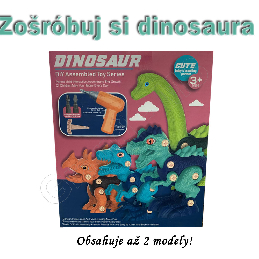 Veľká skladacia vzdelávacia sada - DINOSAURUS 2ks v jenom balení 6021