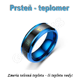 Inteligentný krúžok - prsteň na meranie teploty RING13 zlatý