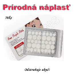 Prírodná náplasť na rýchle odstránenie akné 36ks_product