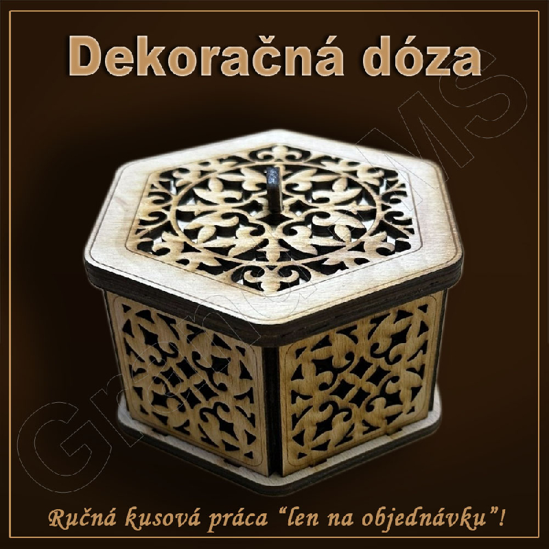 Dekoračná dóza - vzor A_product