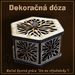 Dekoračná dóza - vzor B