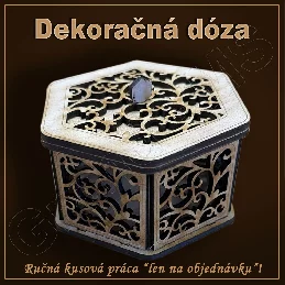 Dekoračná dóza - vzor D