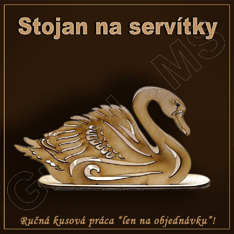 Stojan na servítky - vzor D