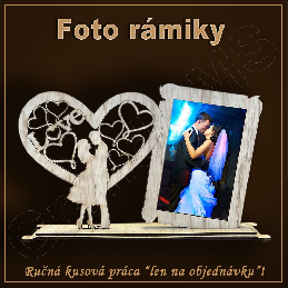 Fotorámik I LOVE - vzor a