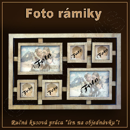 Fotorámik na 6 fotografií