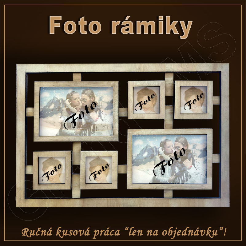 Fotorámik na 6 fotografií