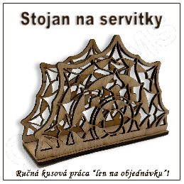 Stojan na servítky - vzor E