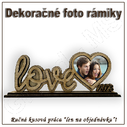 Fotorámik - LOVE - vzor A