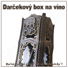 Darčekový box na fľašu - vzor M_product