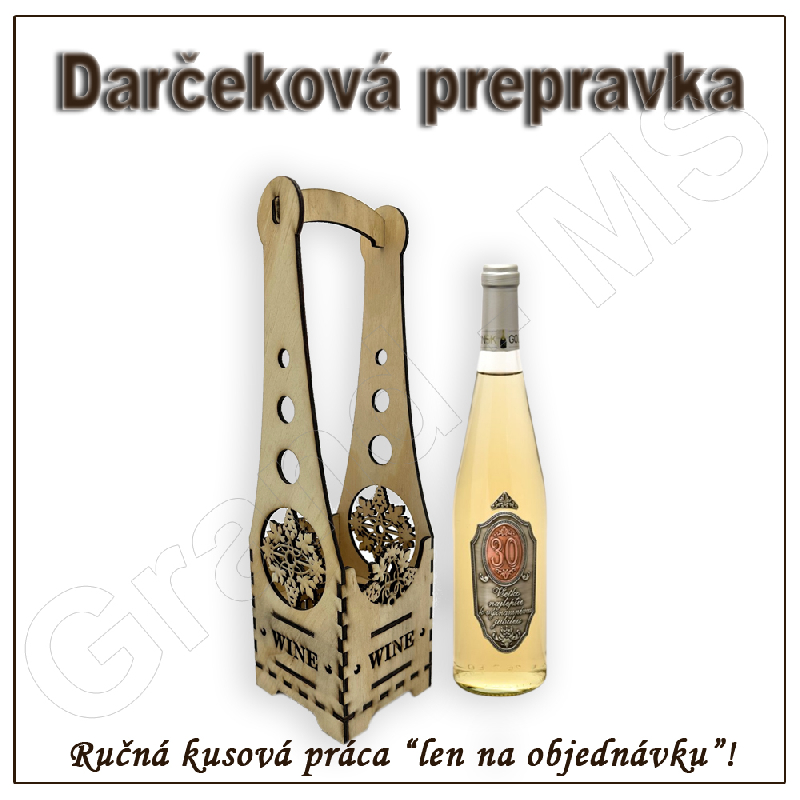 Darčeková prepravka na víno - vzor A_product