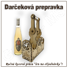 Darčeková prepravka na víno - vzor B_product