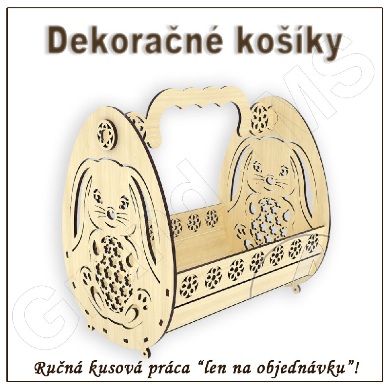 Veľkonočný košík - vzor A 