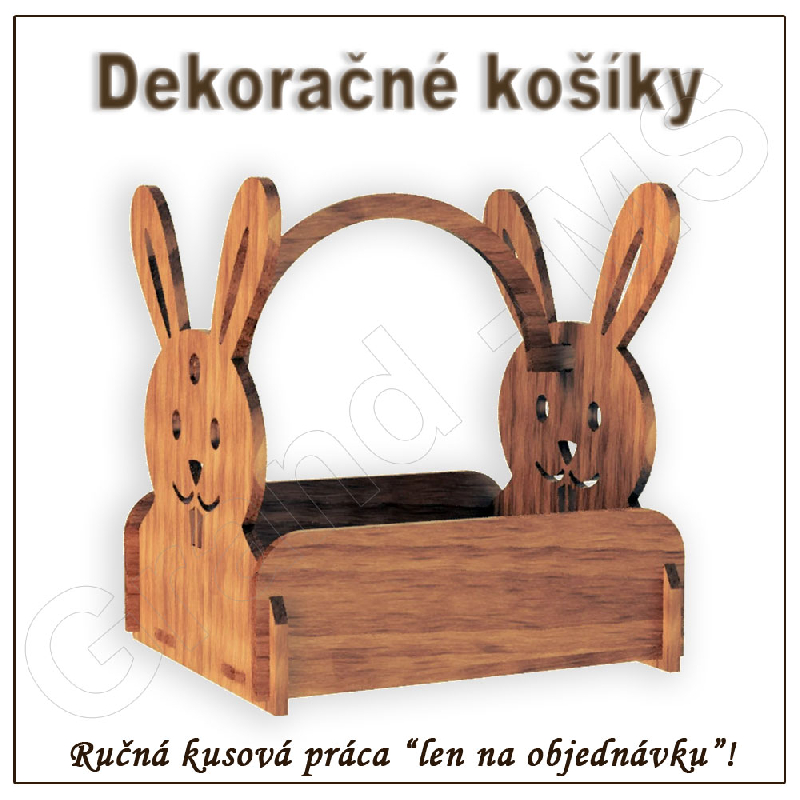 Veľkonočný košík - vzor E