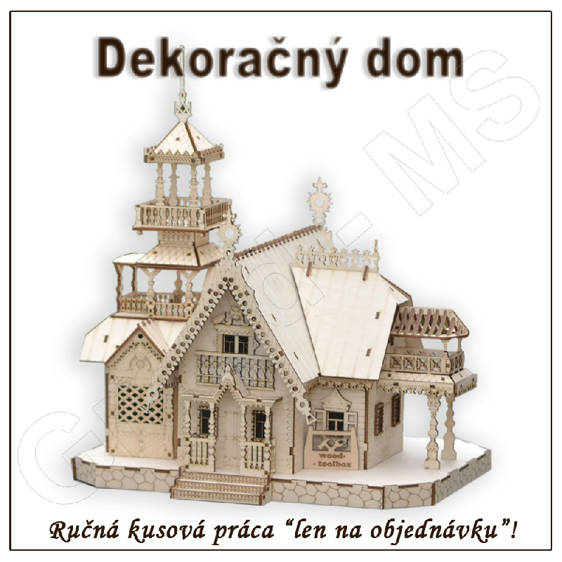 Dekoračný dom - model A