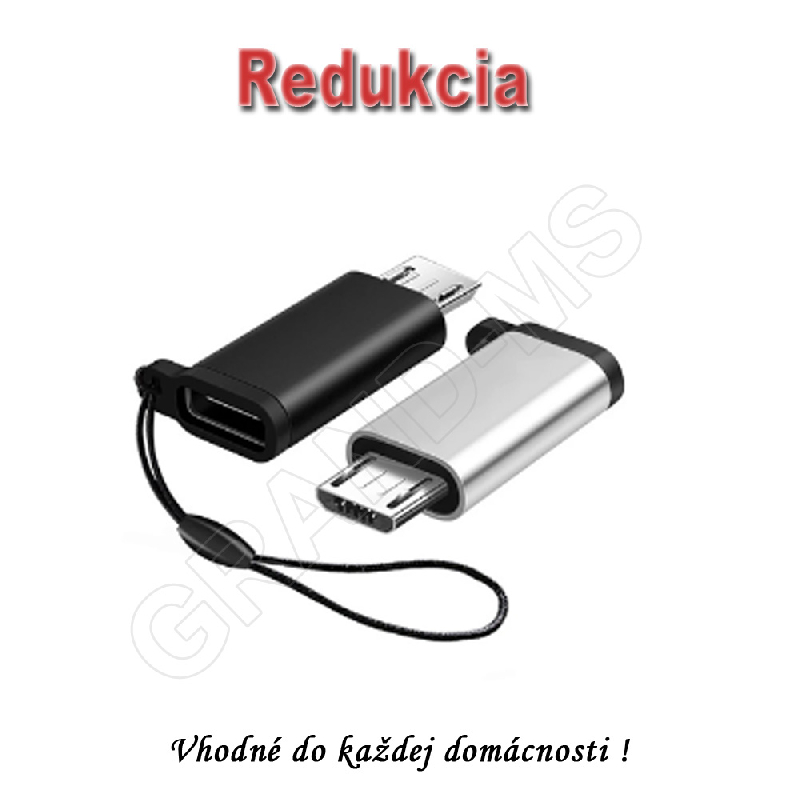 Redukcia - adaptér z Typu-C  na mikro USB