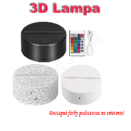 3D  dotyková lampa s diaľkovým ovládaním - FOTBAL 2