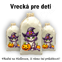 Školské vrecko - veľké - HALLOWEEN - B