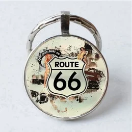 Kľúčenka ROUTE 66 - typ F