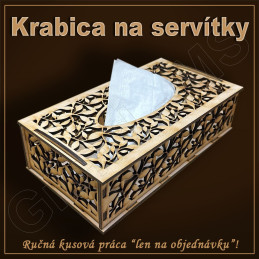 Ažúrová ozdobná krabička na...