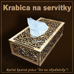 Ažúrová ozdobná krabička na...