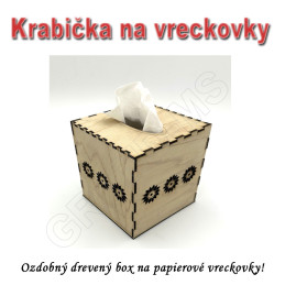 Ažúrová ozdobná krabička na...