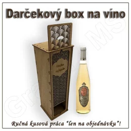 Darčekový box na fľašu 03