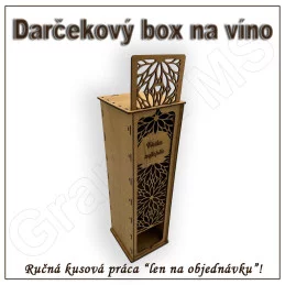 Darčekový box na fľašu 05