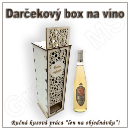 Darčekový box na fľašu 06