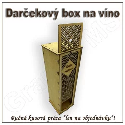 Darčekový box na fľašu 11