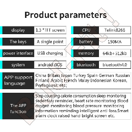 Športové inteligentné hodinky KING US 116 PLUS_product