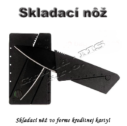 Skladací nôž vo veľkosti kreditnej karty