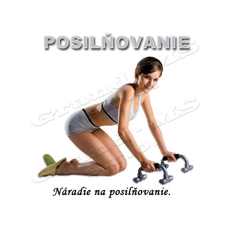 Držiaky na posilňovanie - Podpera na cvičenie PUSH UP BARS model W