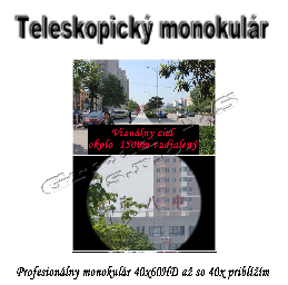 Monokulárny teleskop 40x60 HD so 40 násobným priblížením_product