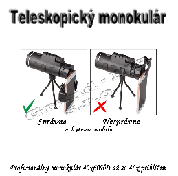 Monokulárny teleskop 40x60 HD so 40 násobným priblížením_product