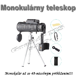 Monokulárny teleskop 40x60 HD so 40 násobným priblížením_product