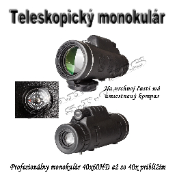 Monokulárny teleskop 40x60 HD so 40 násobným priblížením_product