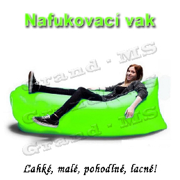 Nafukovací vak LAZY BAG - fialový