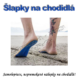 Nalepovacie šlapky na chodidlá - S_product