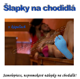 Nalepovacie šlapky na chodidlá - S_product