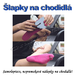 Nalepovacie šlapky na chodidlá - S_product