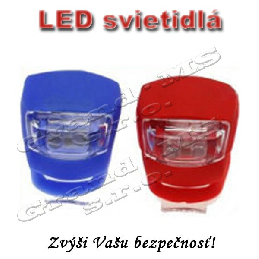 Sada LED gelových svetiel na bicykel - 2ks v balení_product