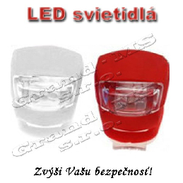 Sada LED gelových svetiel na bicykel - 2ks v balení_product