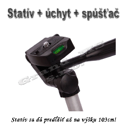 Stojan / statív 103cm + úhyt + diaľkové ovládanie 3v1_product