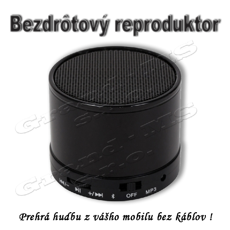 Bluetooth prenosný mini reproduktor RC07 + Mp3 prehrávač